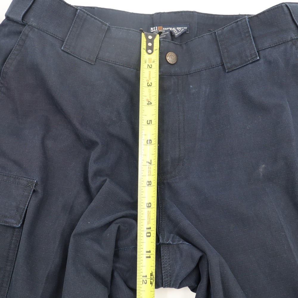 5.11 Tactical Series‎ Womens Navy Blue Ripstop Cargo Pants Size 14 Regular - Picture 5 of 13